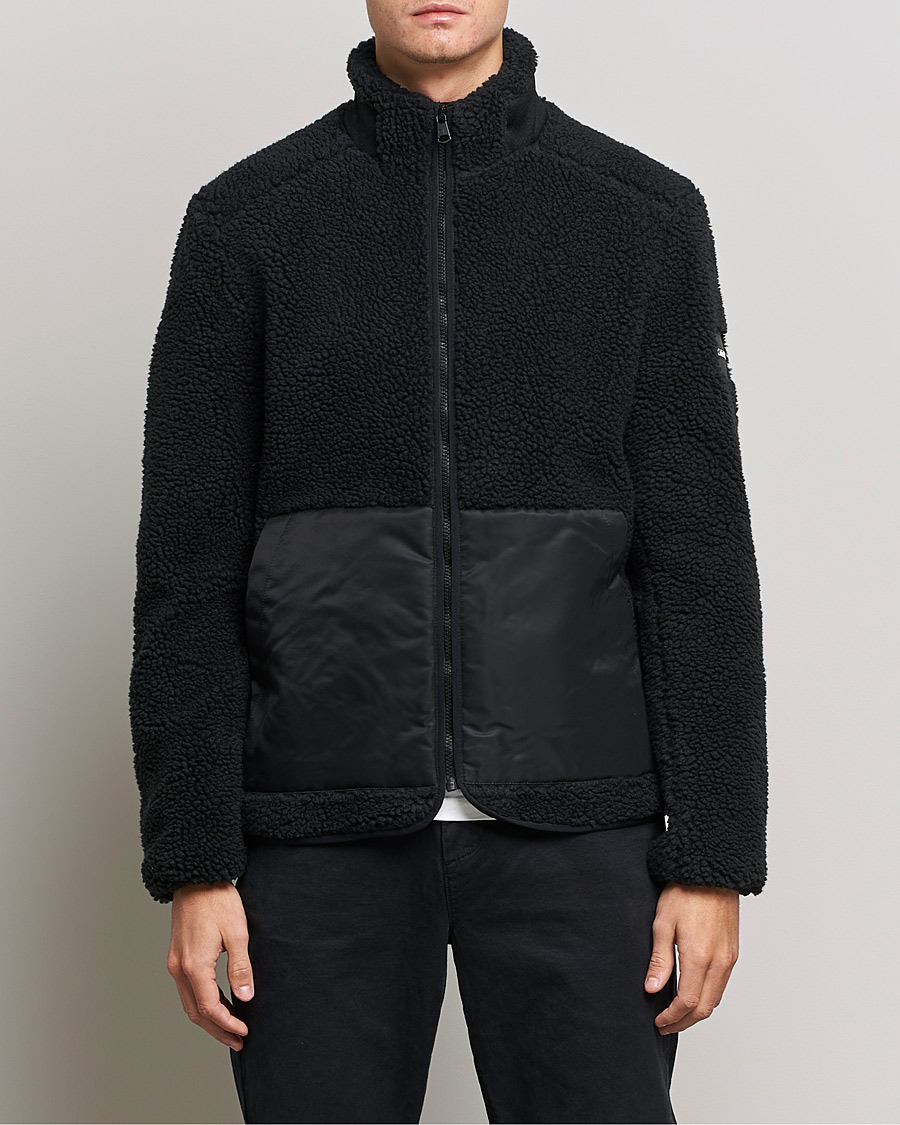 Uomini | Maglieria | Calvin Klein | Teddy Full Zip Sweater Black