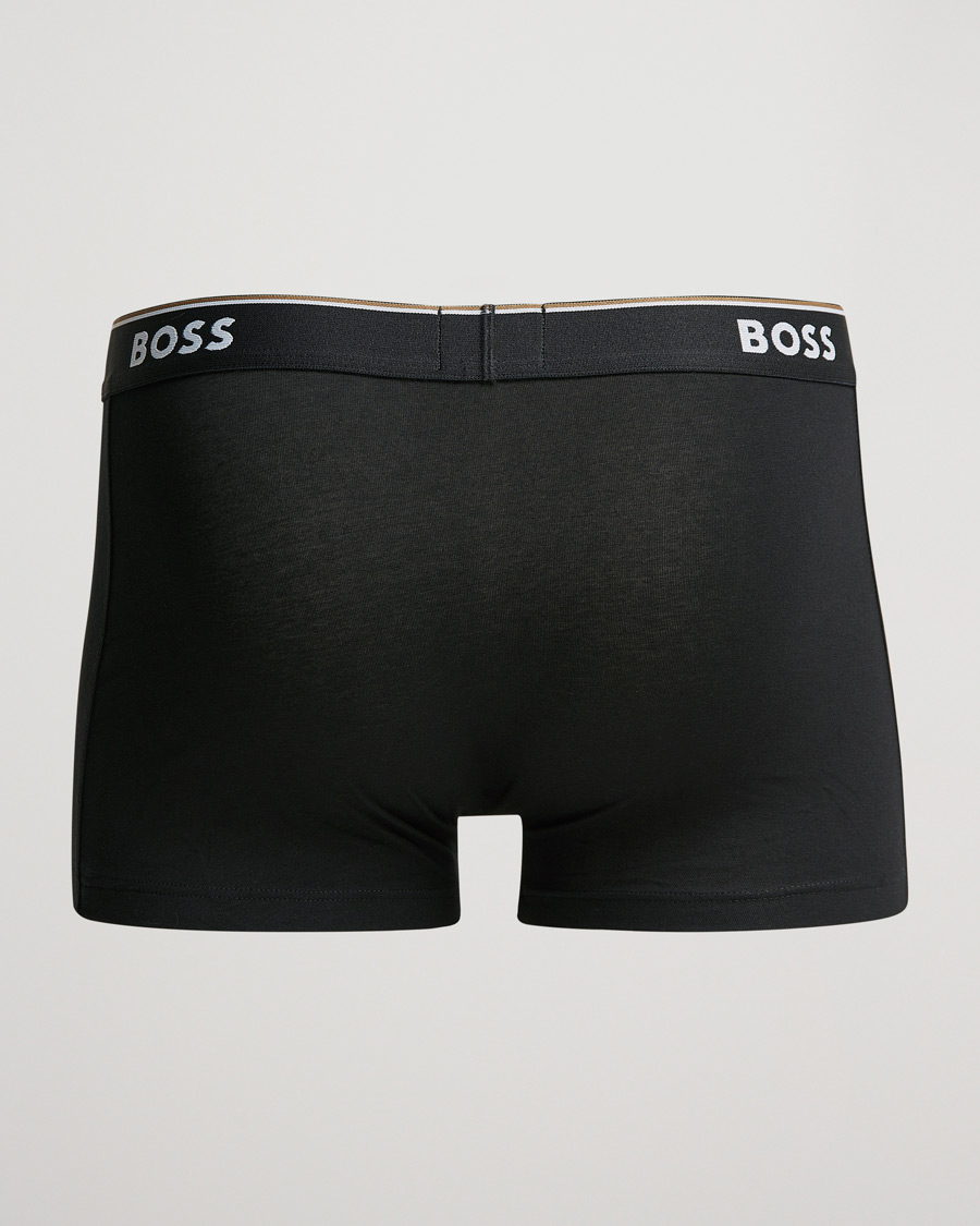 Uomini | Biacheria intima | BOSS BLACK | 3-Pack Trunk Boxer Shorts Black