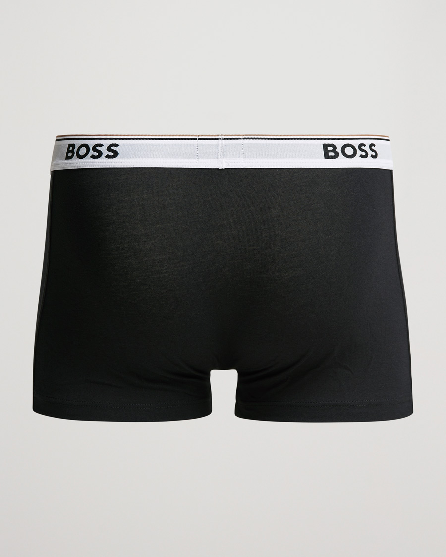 Uomini |  | BOSS BLACK | 3-Pack Trunk Boxer Shorts Black/White