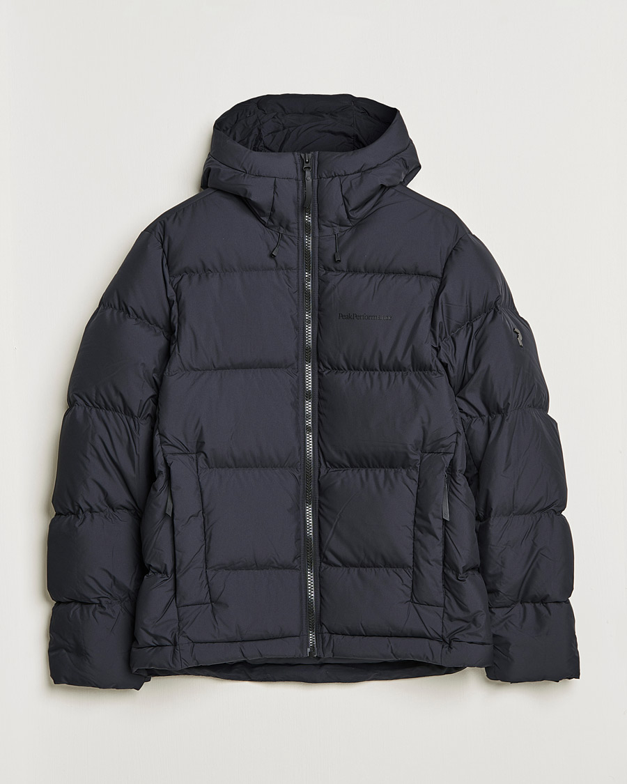 Uomini | Giacche | Peak Performance | Rivel Down Hooded Jacket Black