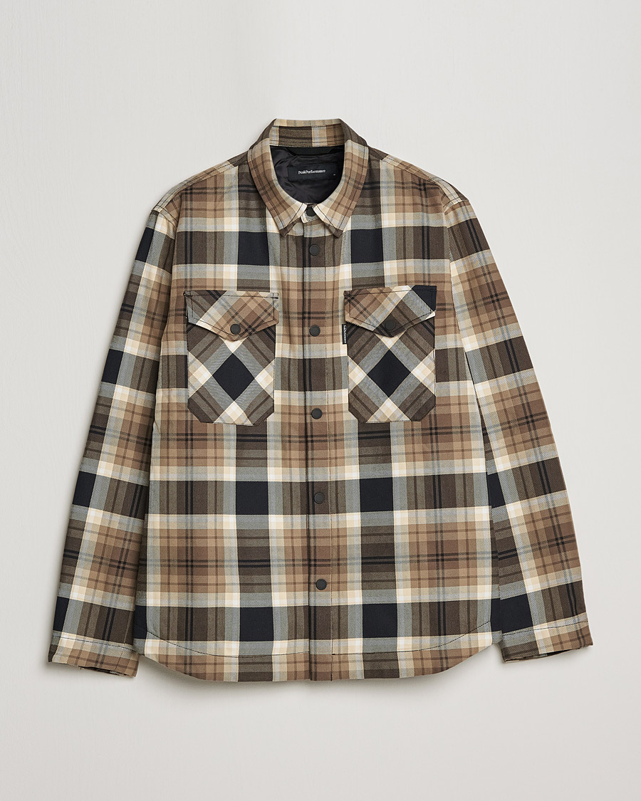 Uomini | Camicie | Peak Performance | Moment Outdoor Overshirt Checked
