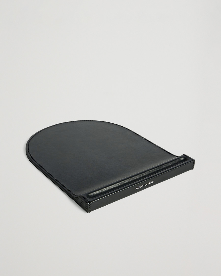 Uomini | Stile di vita | Ralph Lauren Home | Brennan Leather Mouse Pad Black