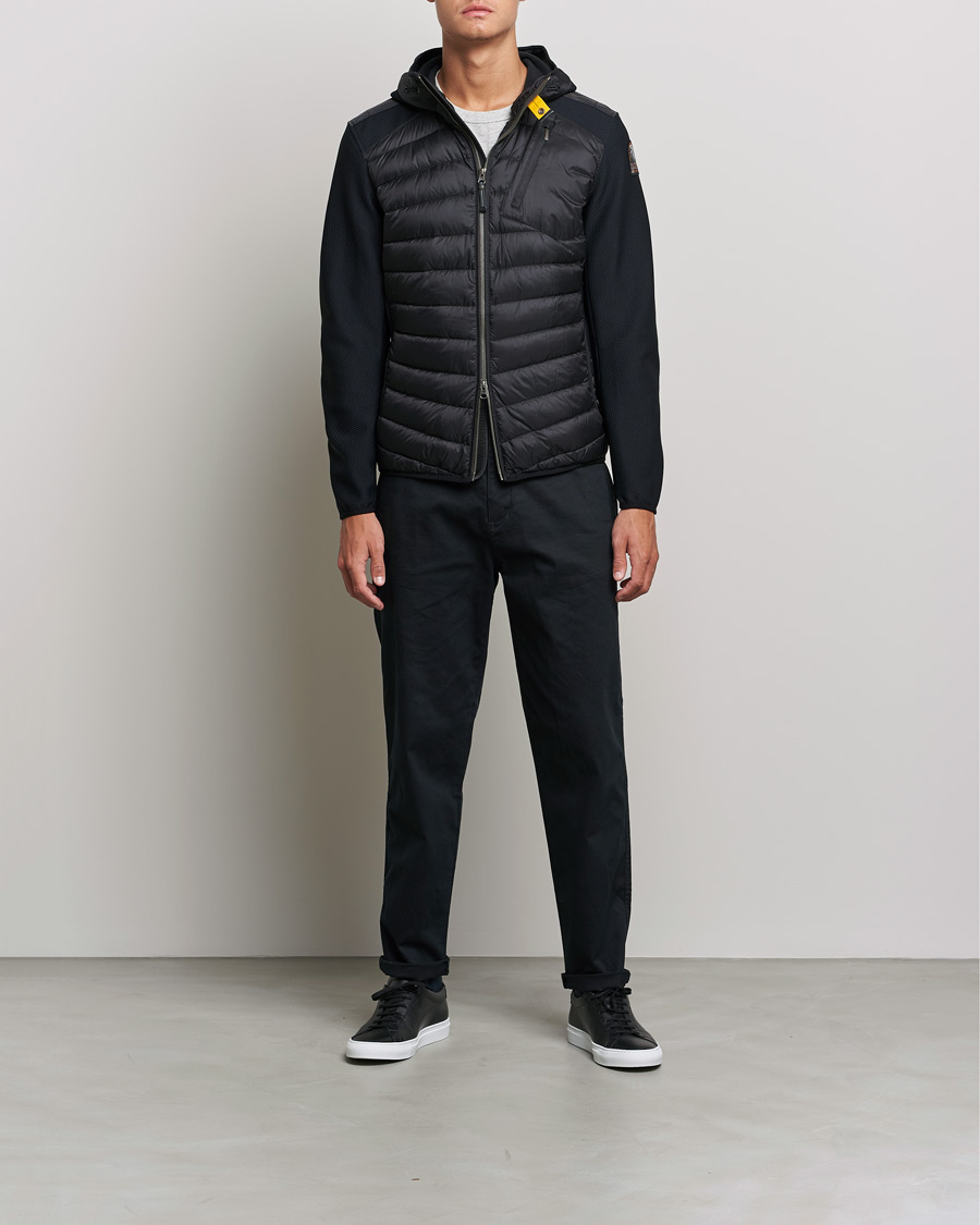 Uomini | Giacche | Parajumpers | Nolan Hybrid Hooded Jacket Black