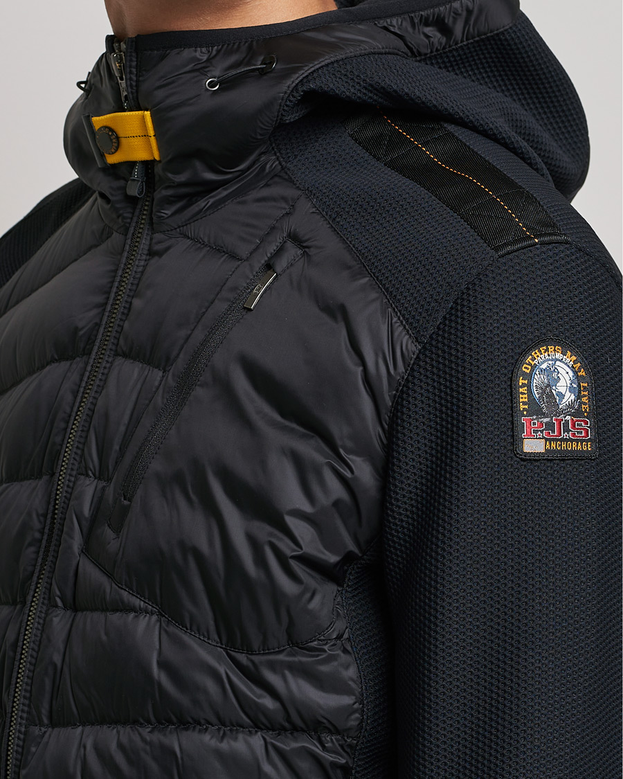 Uomini | Giacche | Parajumpers | Nolan Hybrid Hooded Jacket Black