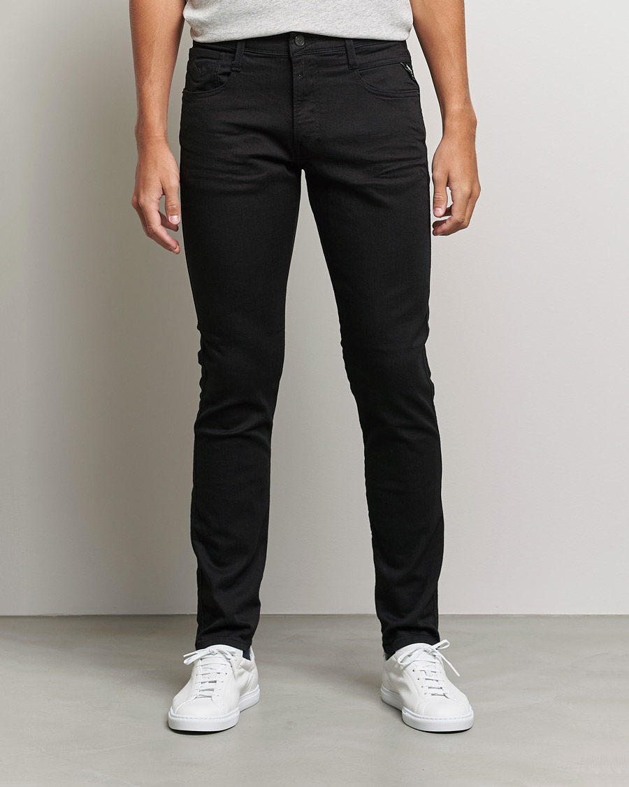 Uomini | Jeans | Replay | Anbass Powerstretch Jeans Black