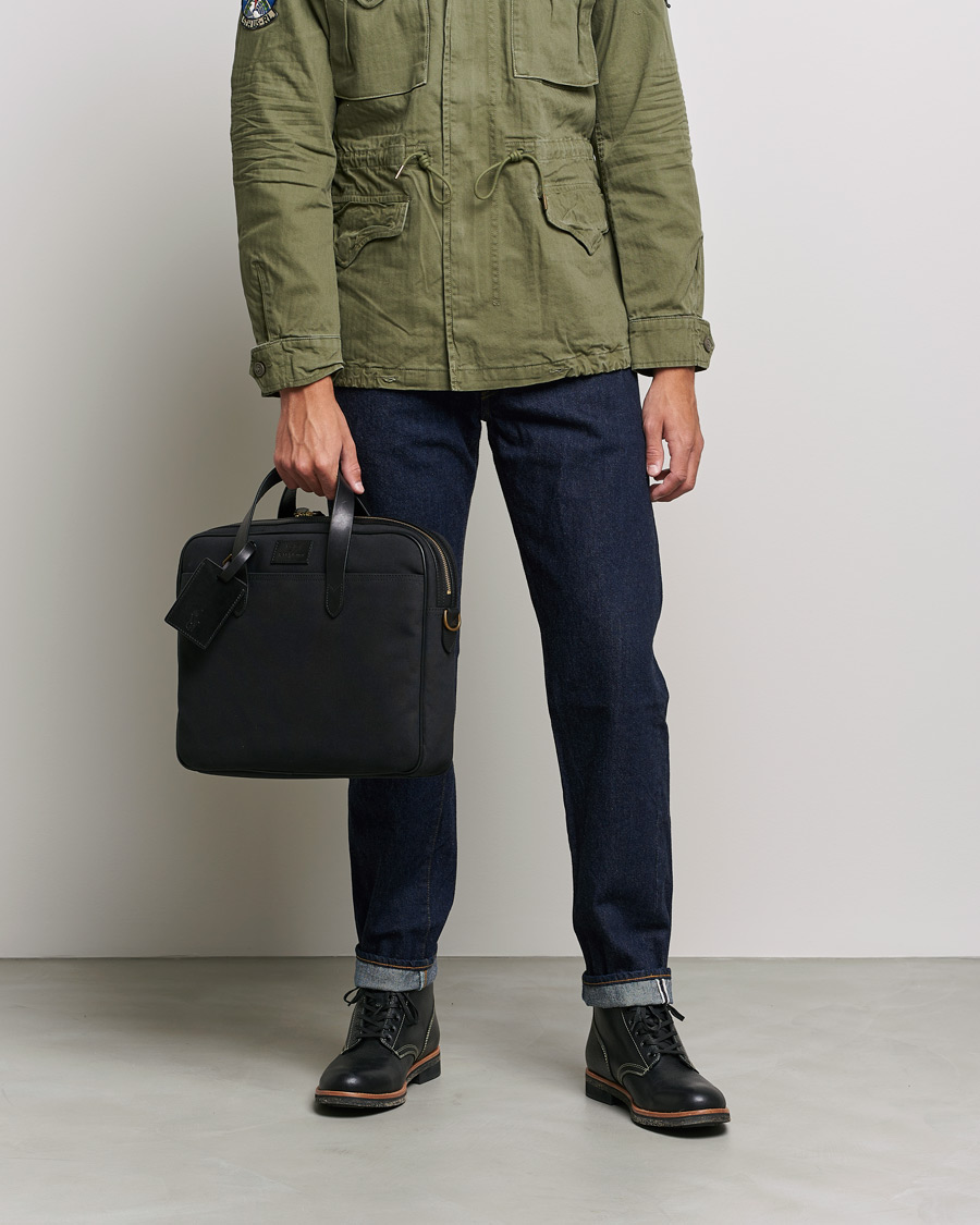 Uomini | Valigette | Polo Ralph Lauren | Canvas Briefcase Black