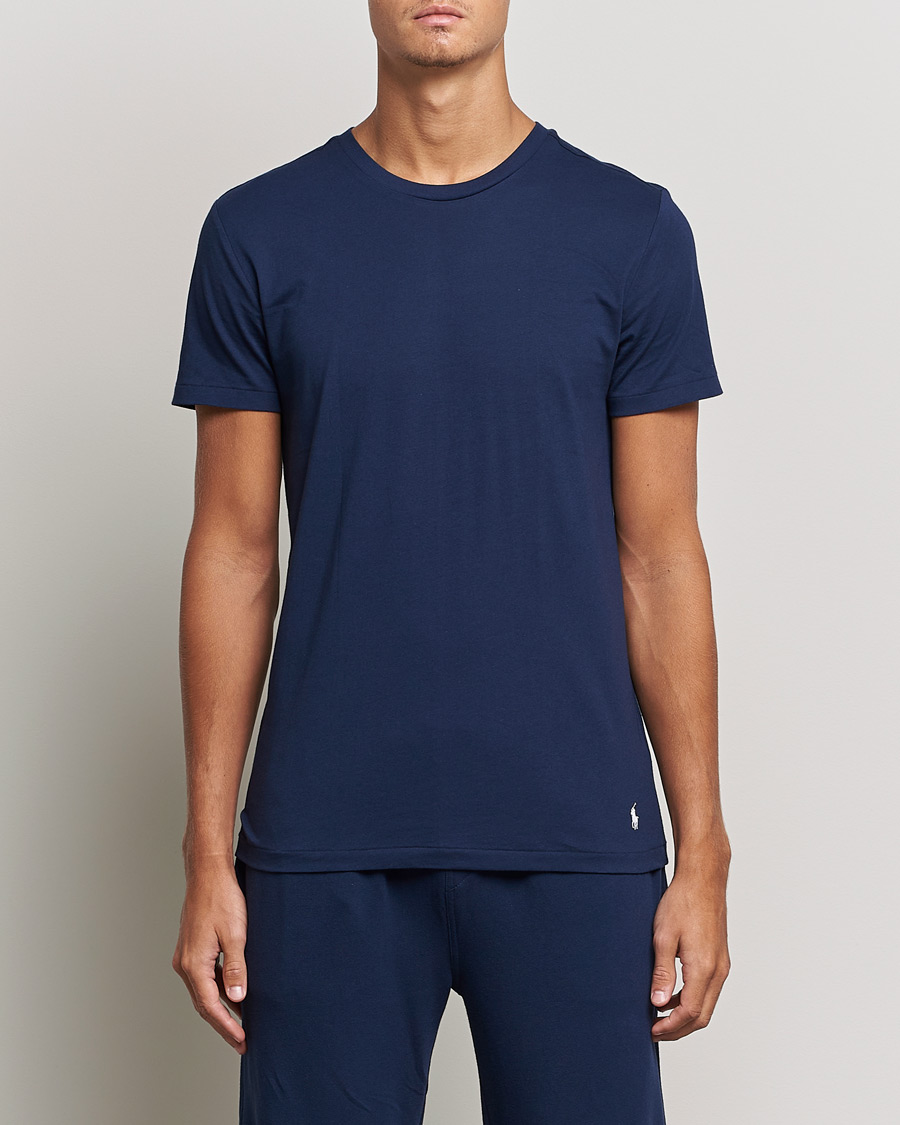 Uomini | Polo Ralph Lauren | Polo Ralph Lauren | 3-Pack Crew Neck T-Shirt Navy