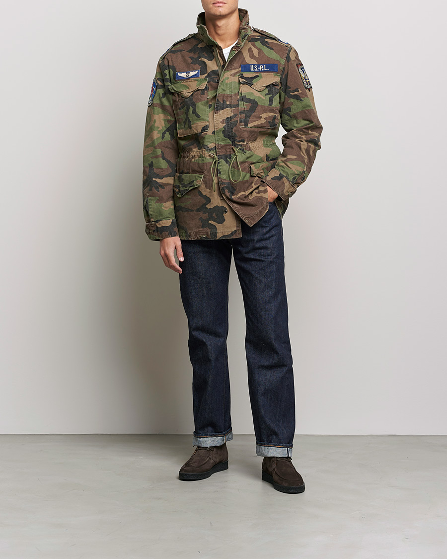Uomini | Giacche | Polo Ralph Lauren | M65 Combat Field Jacket Surplus Camo