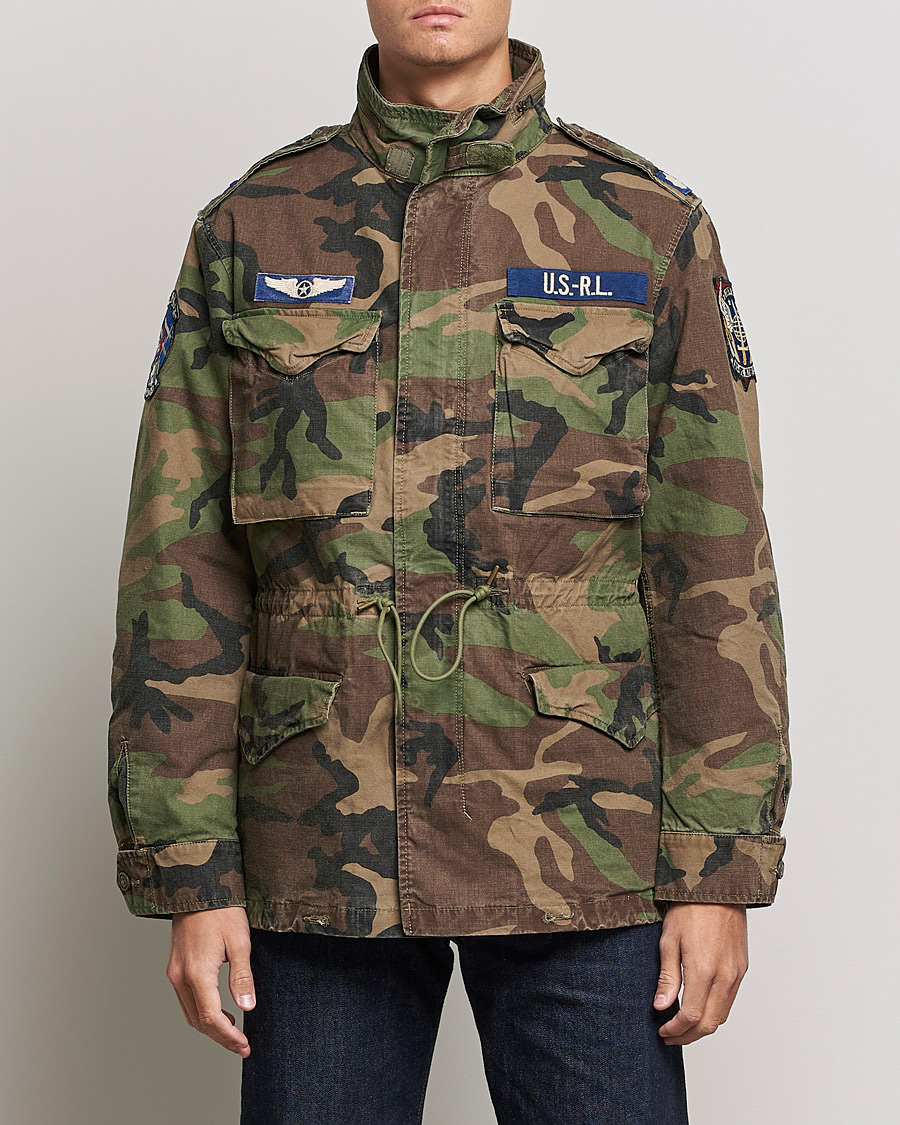 Uomini | Giacche | Polo Ralph Lauren | M65 Combat Field Jacket Surplus Camo