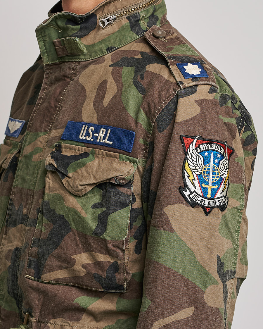 Uomini | Giacche | Polo Ralph Lauren | M65 Combat Field Jacket Surplus Camo