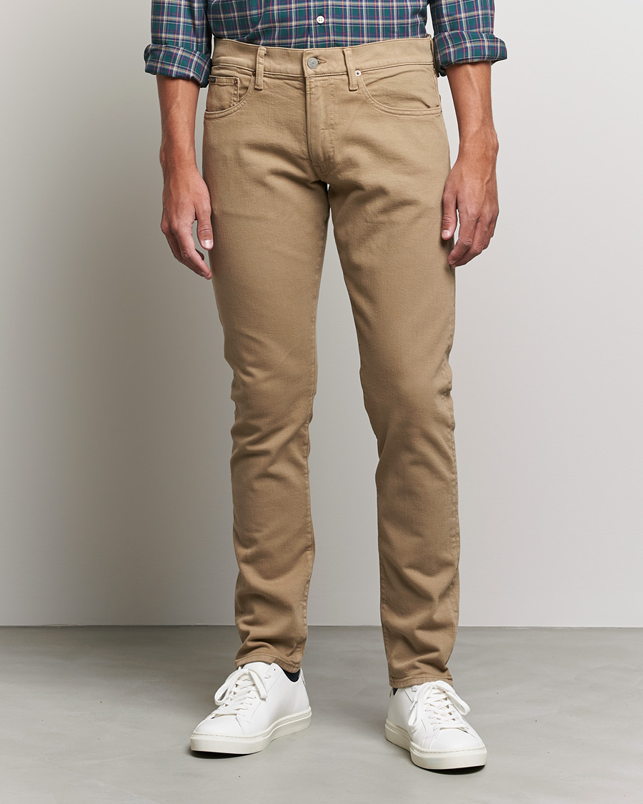 Uomini | Pantaloni casual | Polo Ralph Lauren | Sullivan Slim Fit 5-Pocket Denim Khaki Hill