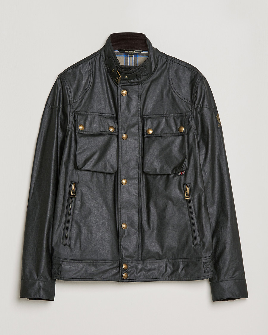 Uomini | Giacche | Belstaff | Racemaster Waxed Jacket Black