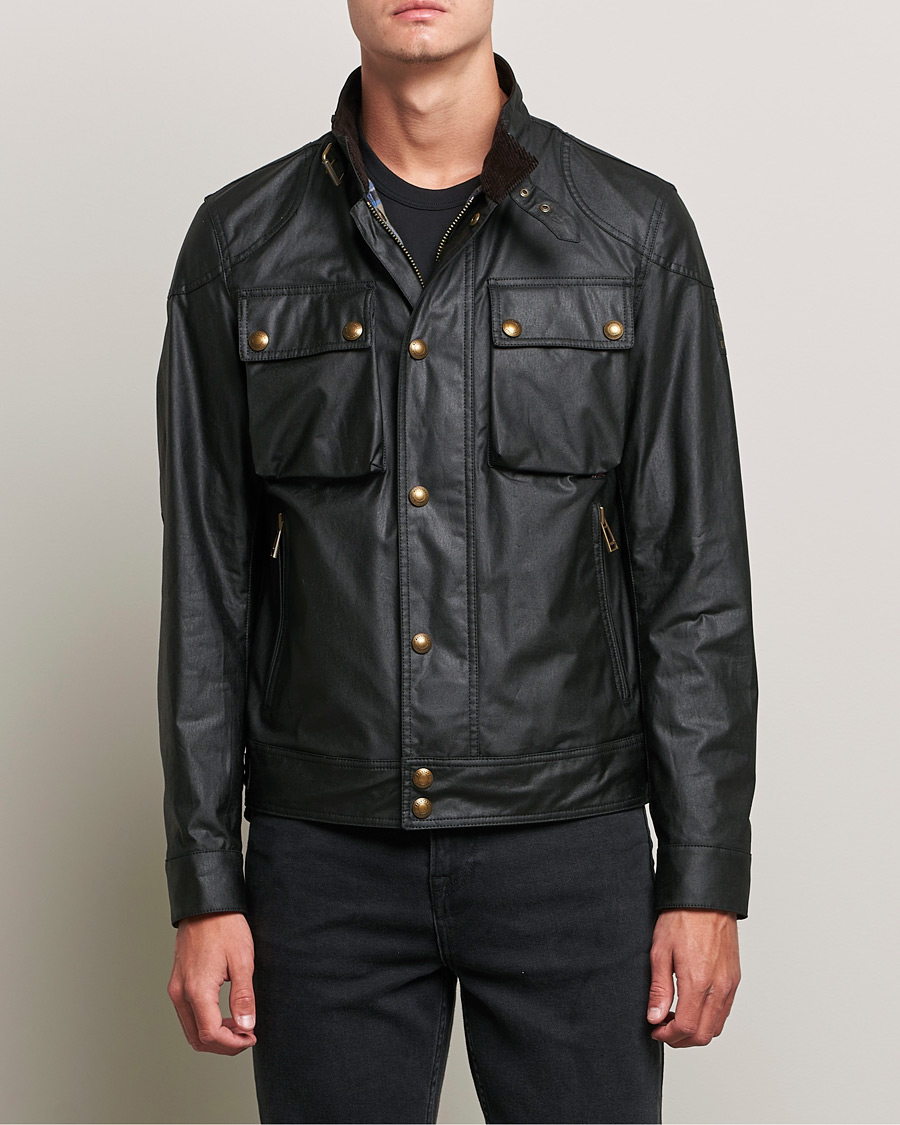 Uomini | Giacche | Belstaff | Racemaster Waxed Jacket Black