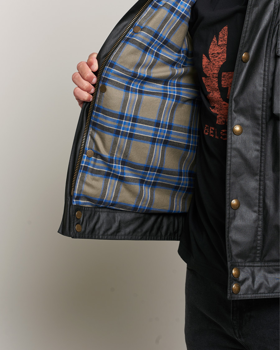 Uomini | Giacche | Belstaff | Racemaster Waxed Jacket Black