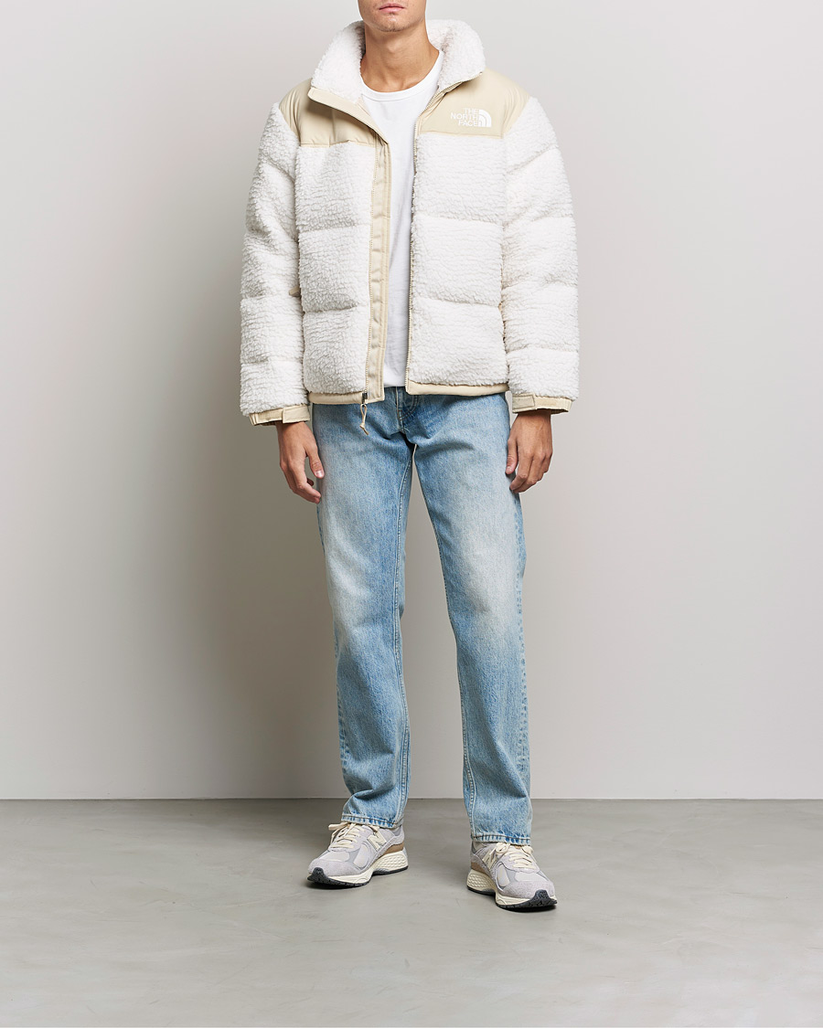 Uomini | Giacche | The North Face | Nuptse Sherpa Jacket Gardenia White