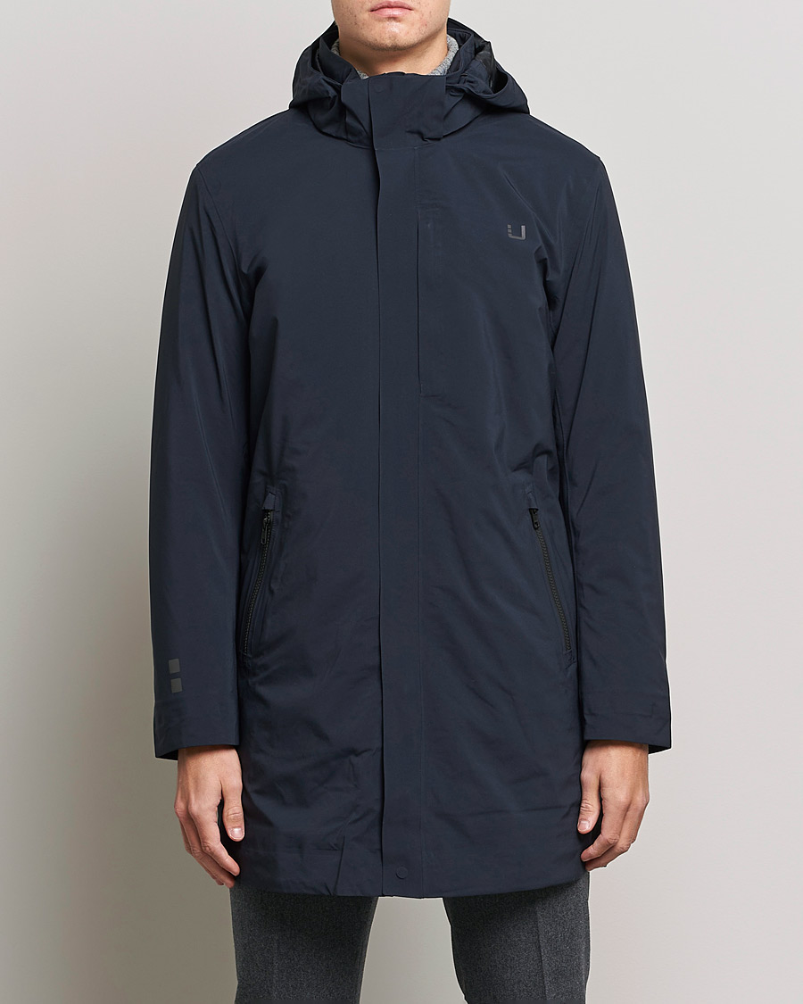 Uomini | Giacche | UBR | Black Storm Coat Navy