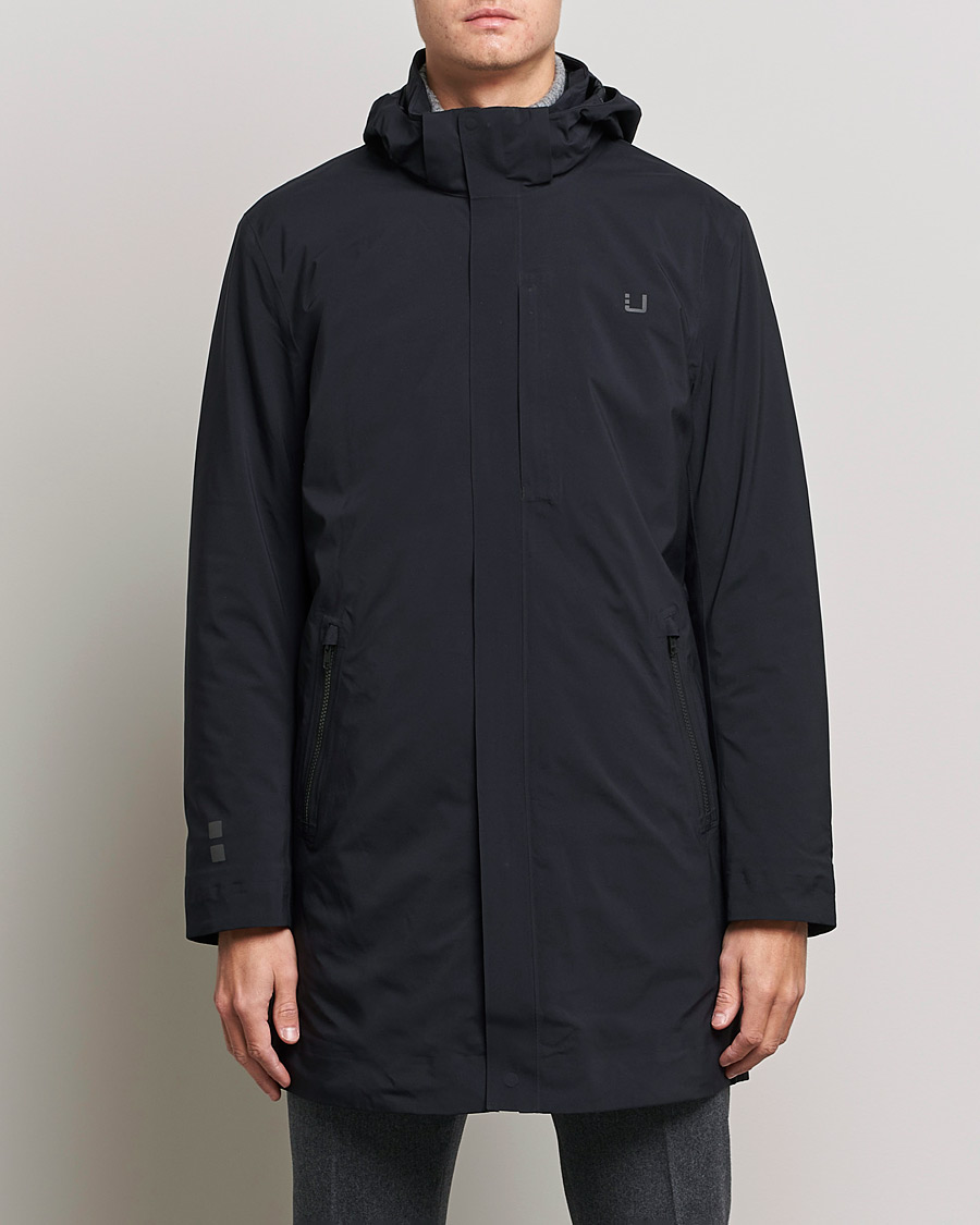 Uomini | Parka | UBR | Black Storm Coat Black Storm