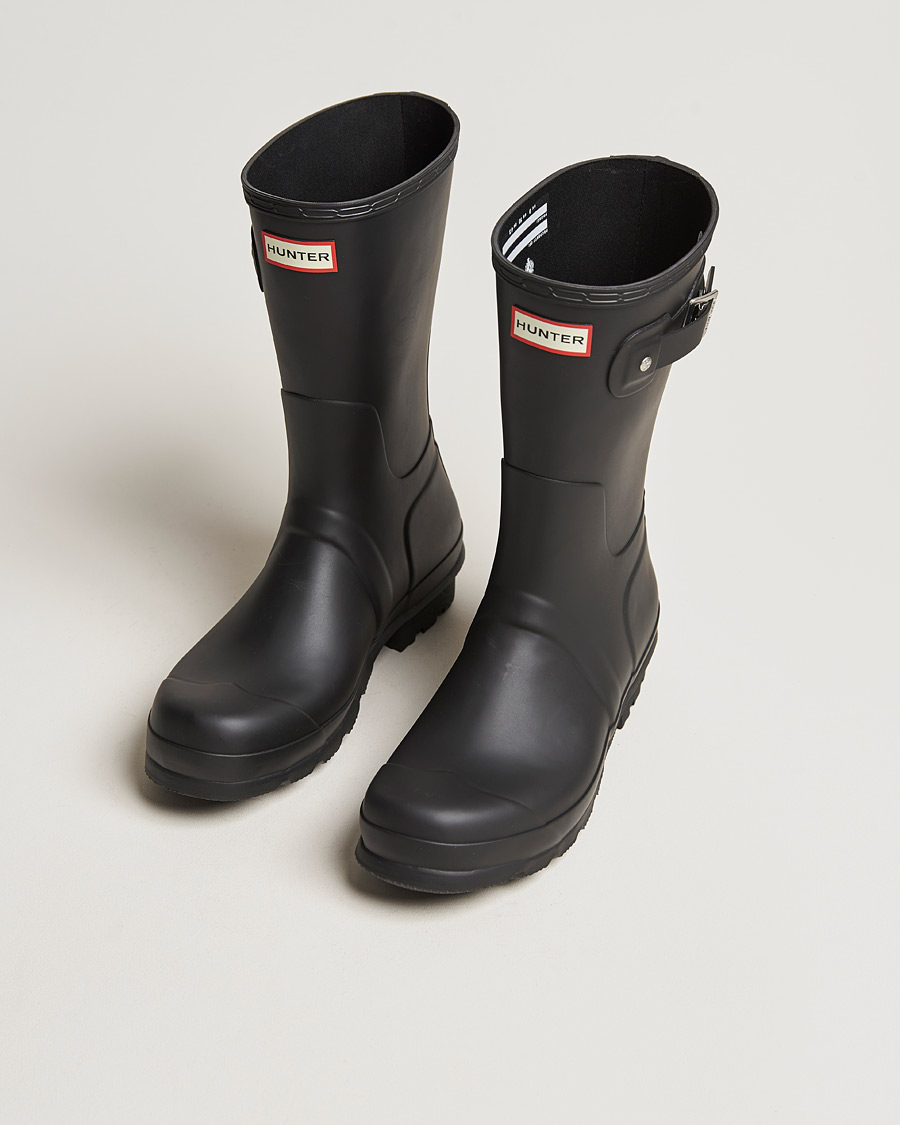 Uomini | Soprascarpe | Hunter Boots | Hunter Original Short Boot Black