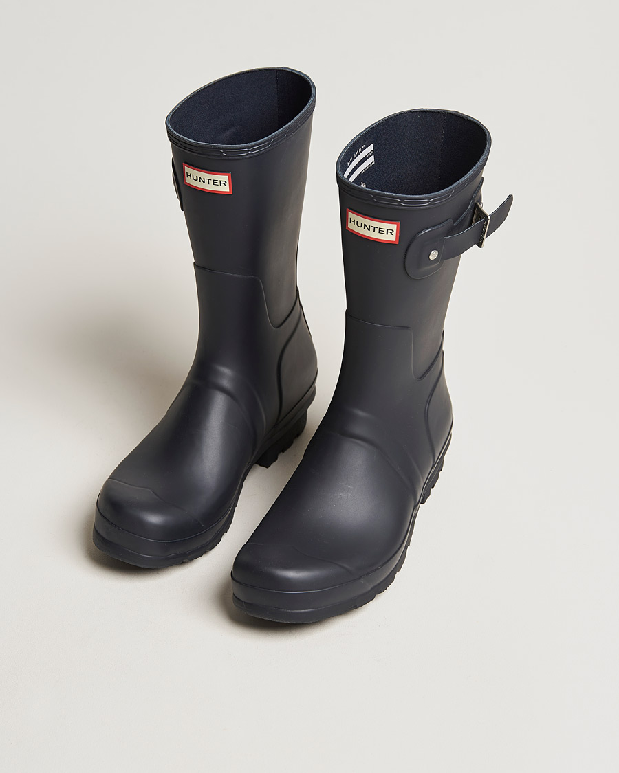 Uomini | Hunter Boots | Hunter Boots | Original Short Boot Navy