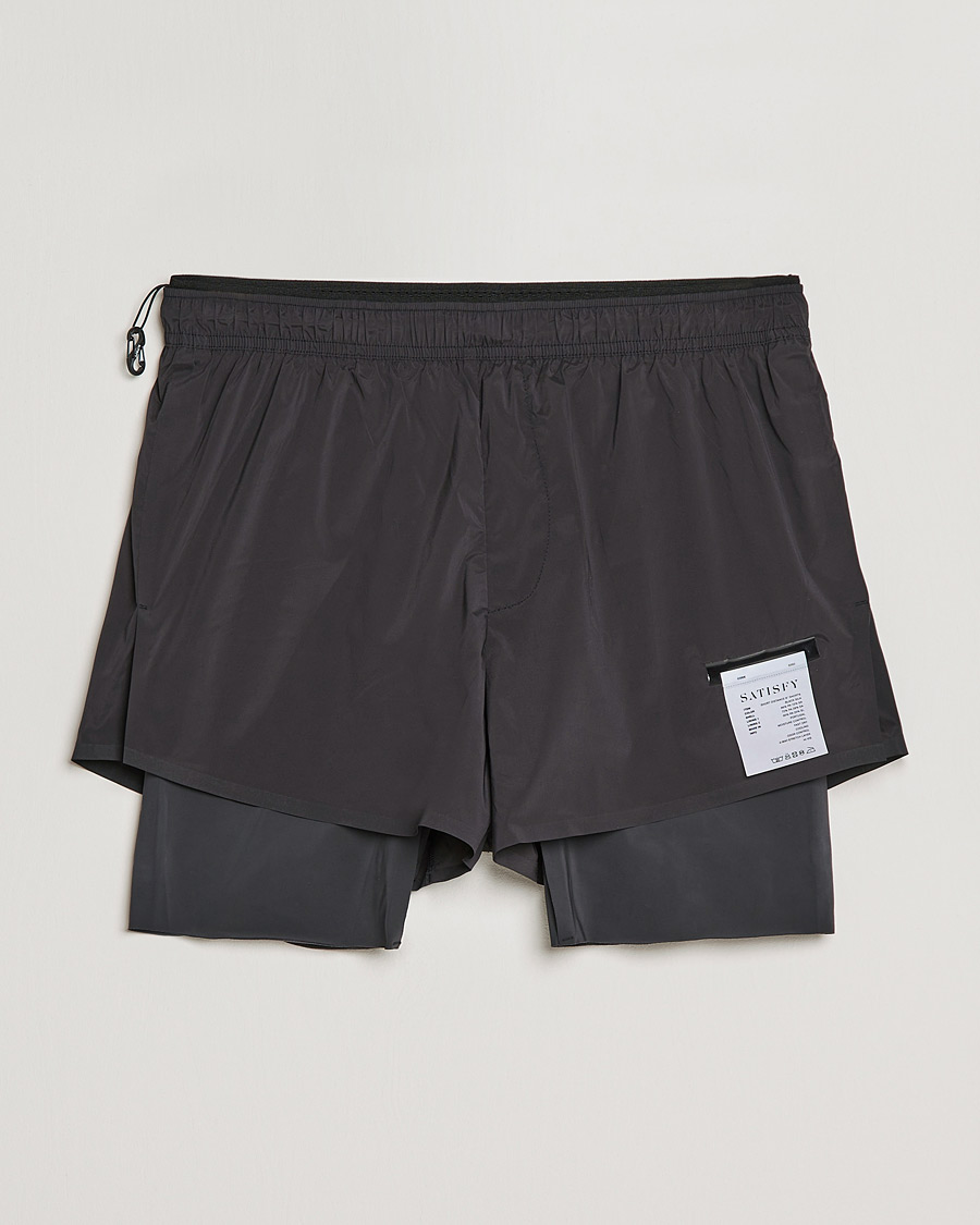 Uomini | Pantaloncini | Satisfy | TechSilk Shorts Black