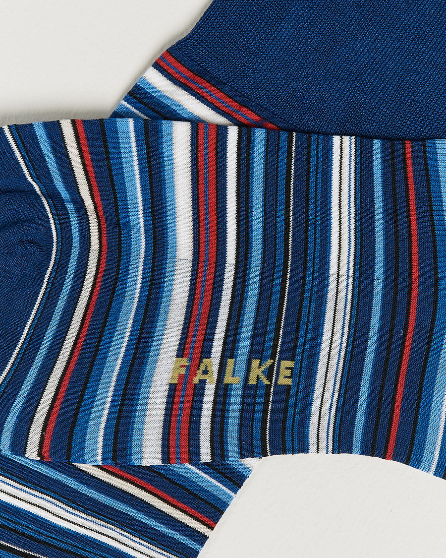 Uomini |  | Falke | Micro Block Sock Navy