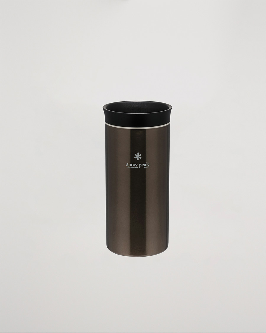 Uomini |  | Snow Peak | Kanpai Thermal Bottle Dark Silver