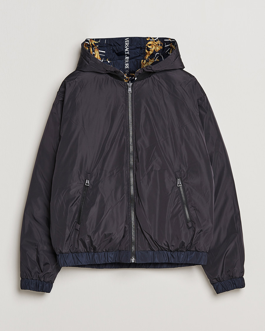 Uomini | Giacche | Versace Jeans Couture | Reversible Bomber Jacket Black