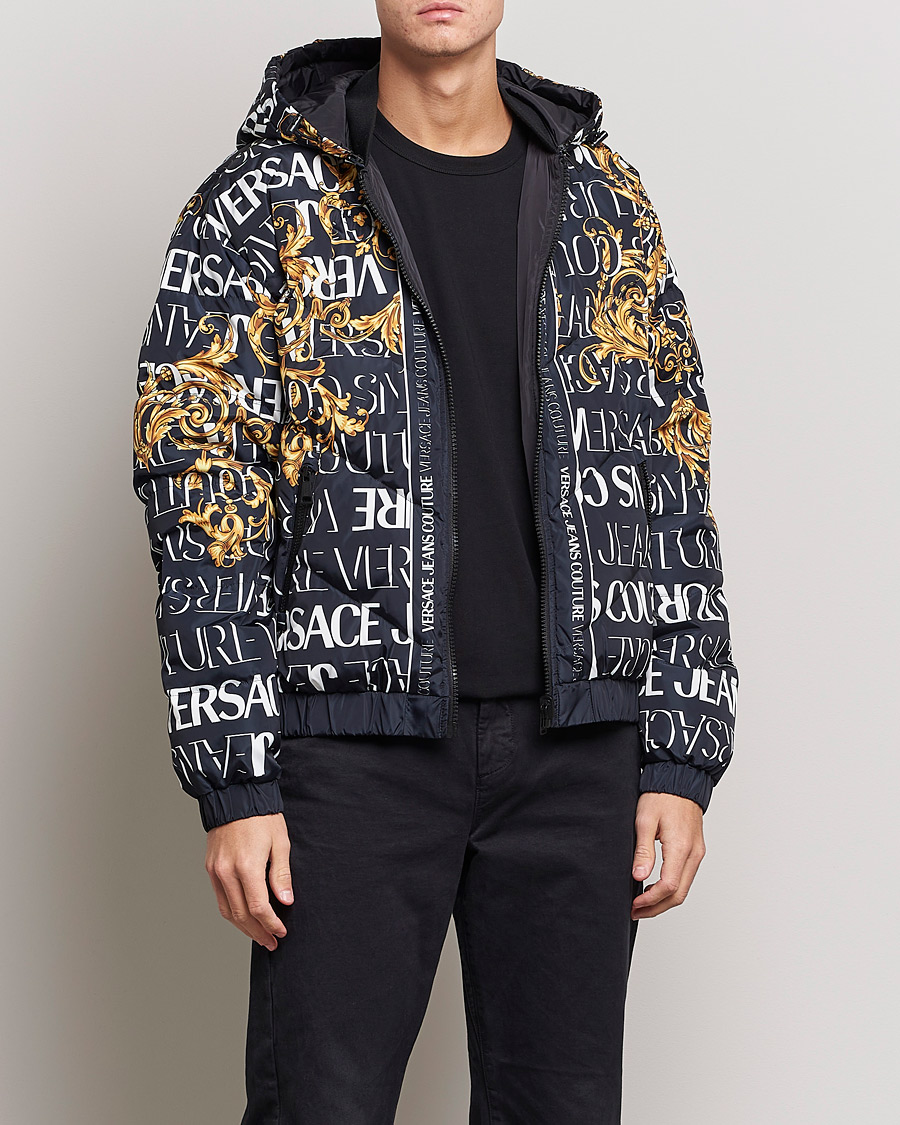 Uomini | Giacche | Versace Jeans Couture | Reversible Bomber Jacket Black