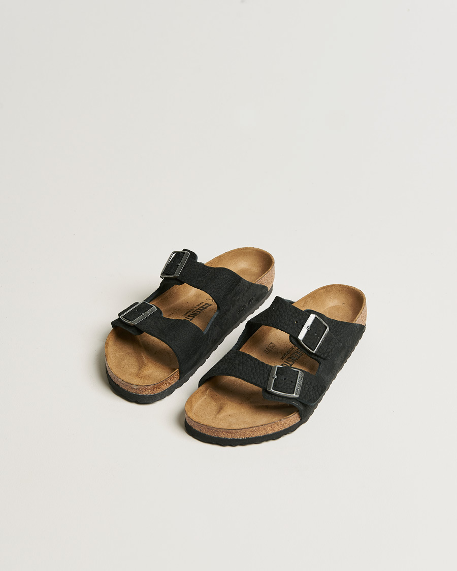 Uomini |  | BIRKENSTOCK | Arizona Classic Footbed Desert Black Nubuck