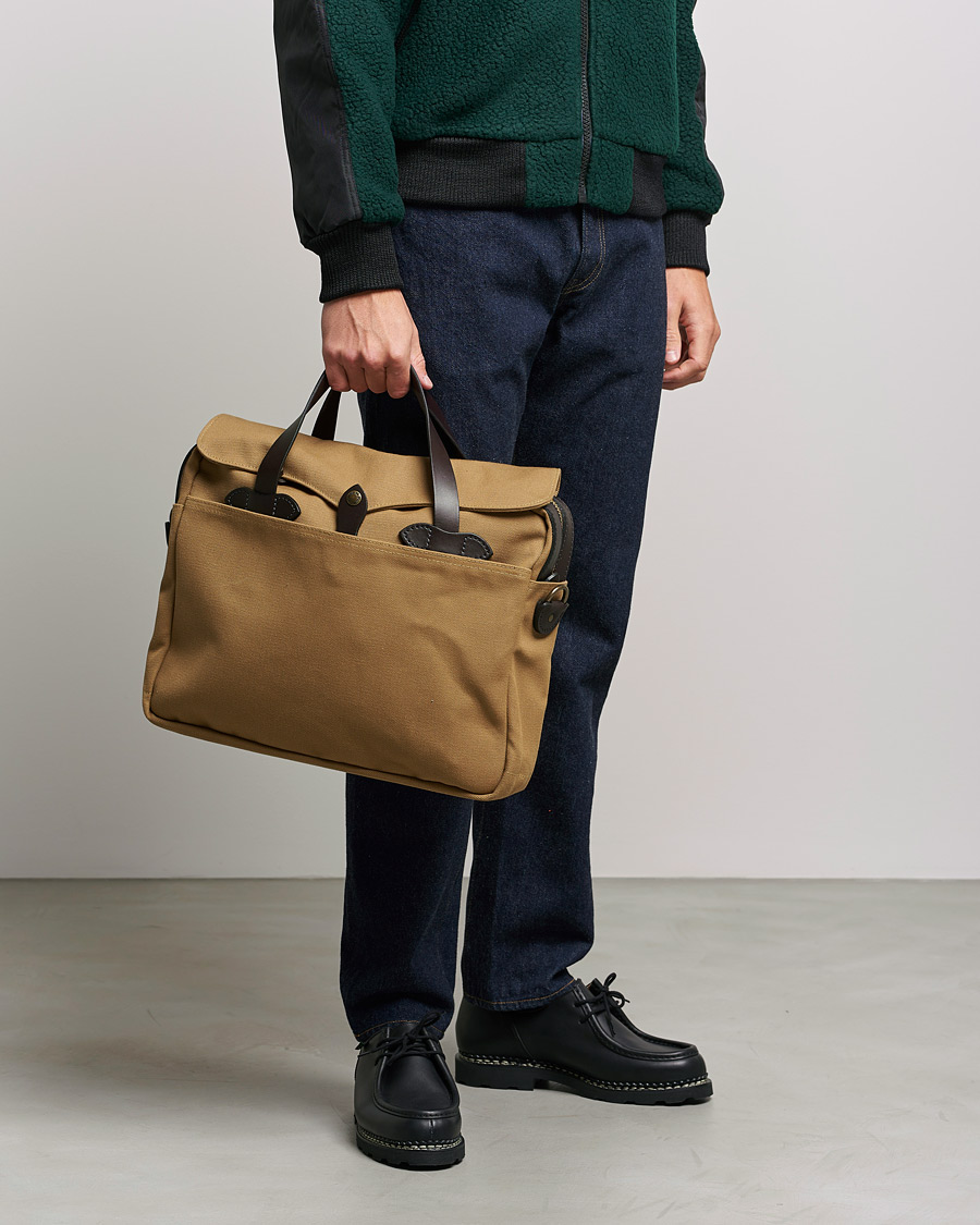 Uomini | American Heritage | Filson | Original Briefcase Tan