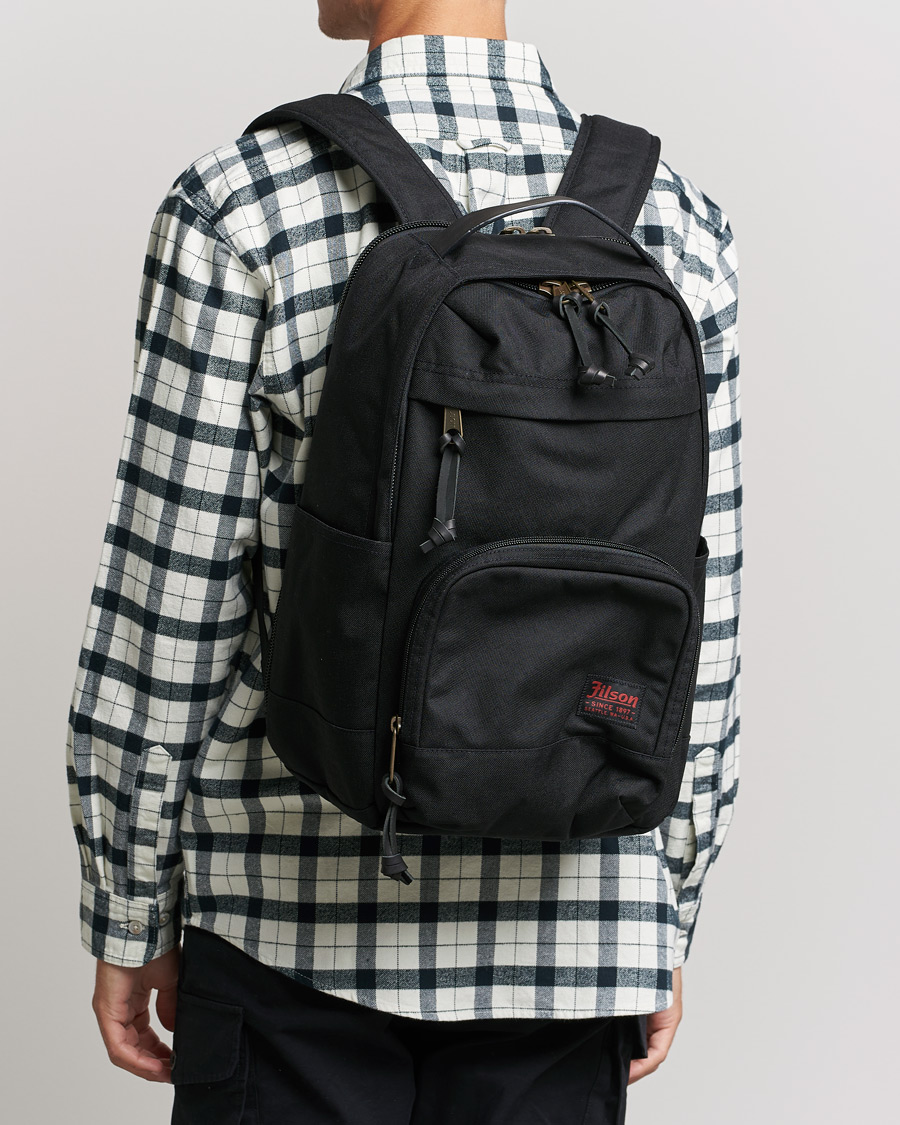 Uomini |  | Filson | Dryden Cordura Nylon Backpack Dark Navy