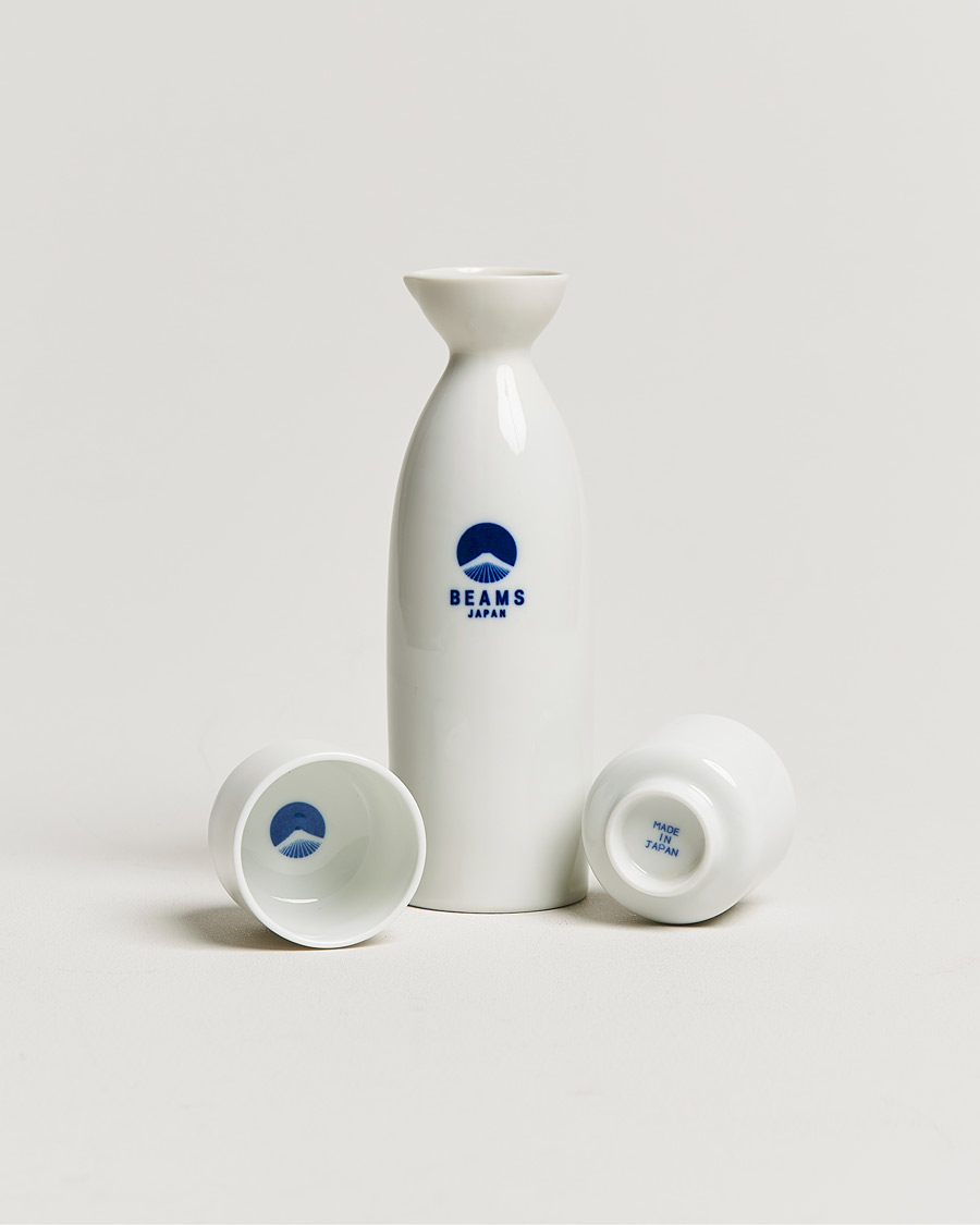 Uomini | Per l'amante della casa | Beams Japan | Sake Bottle & Cup Set White