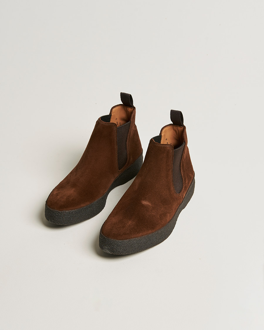 Uomini | Stivali neri | Sanders | Adam Chelsea Boot Polo Snuff Suede