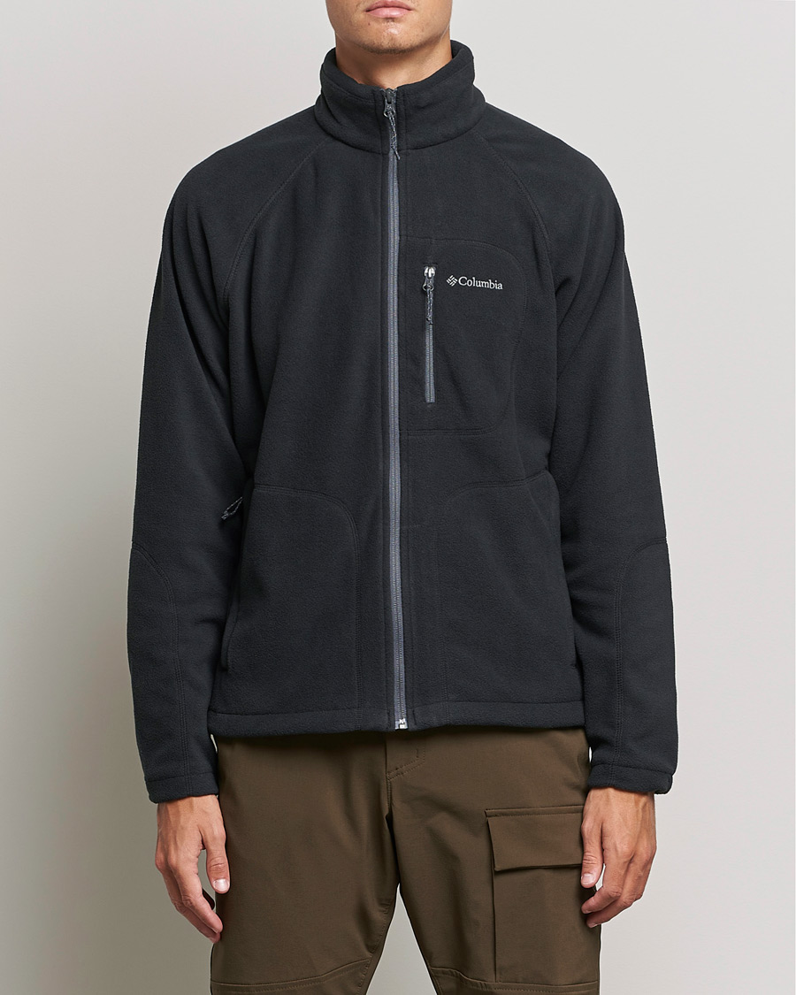 Uomini | Active | Columbia | Fast Trek II Full Zip Fleece Black