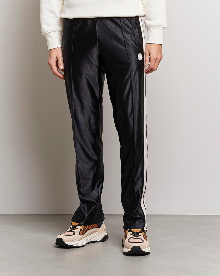 Uomini | Pantaloni | Moncler Genius | 8 Palm Angels Shiny Sweatpants Black