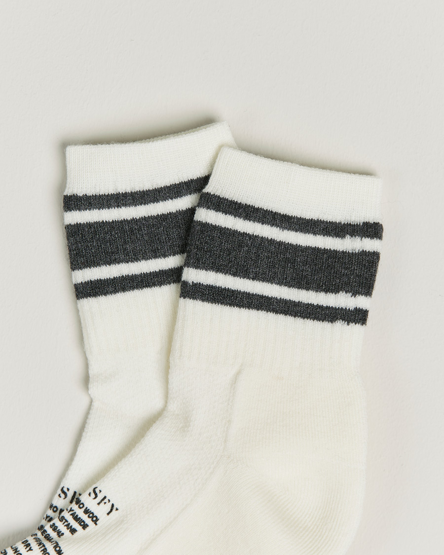 Uomini | Calzini di lana merino | Satisfy | Merino Tube Socks White