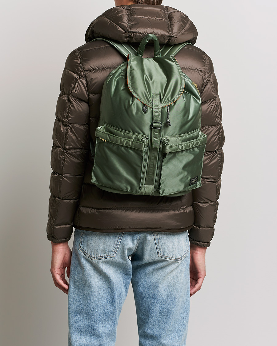 Uomini | Porter-Yoshida & Co. | Porter-Yoshida & Co. | Tanker Rucksack Sage Green