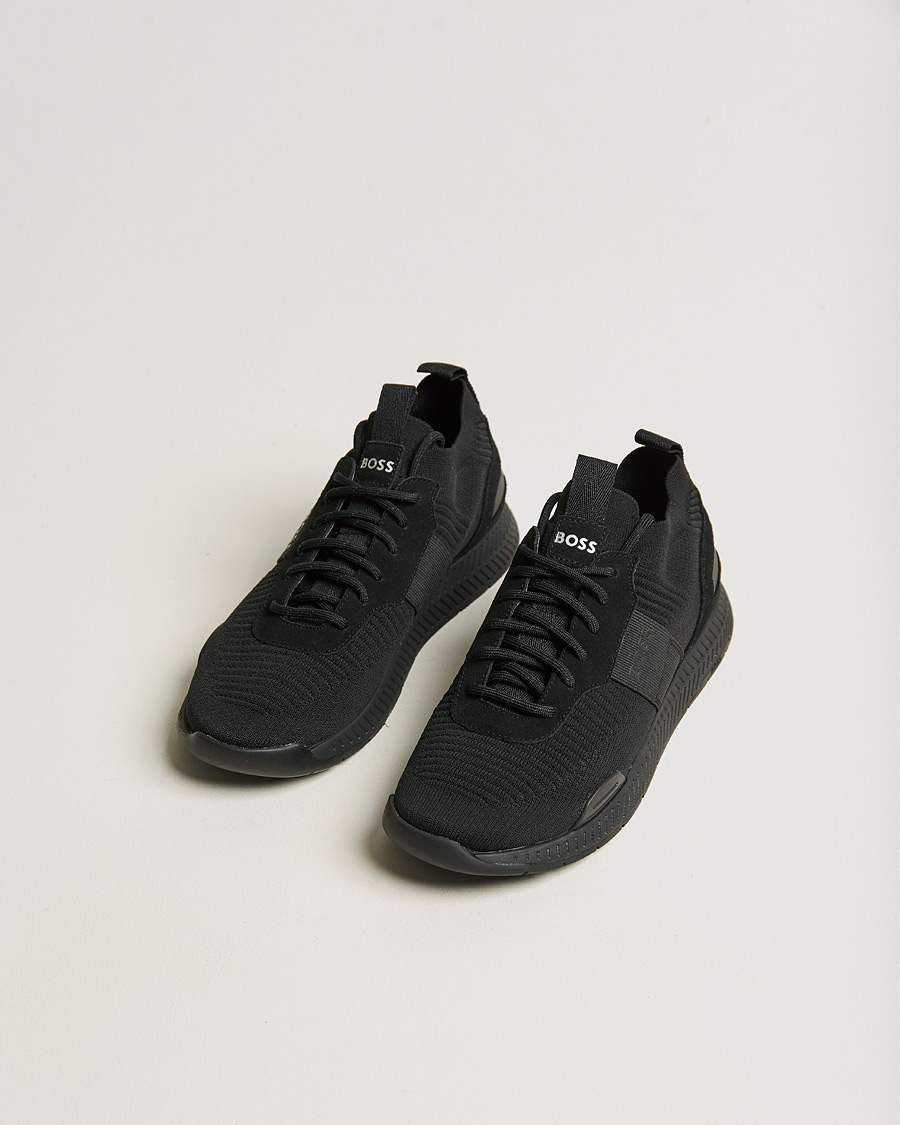 Uomini | Sneakers da running | BOSS BLACK | Titanium Running Sneaker Black