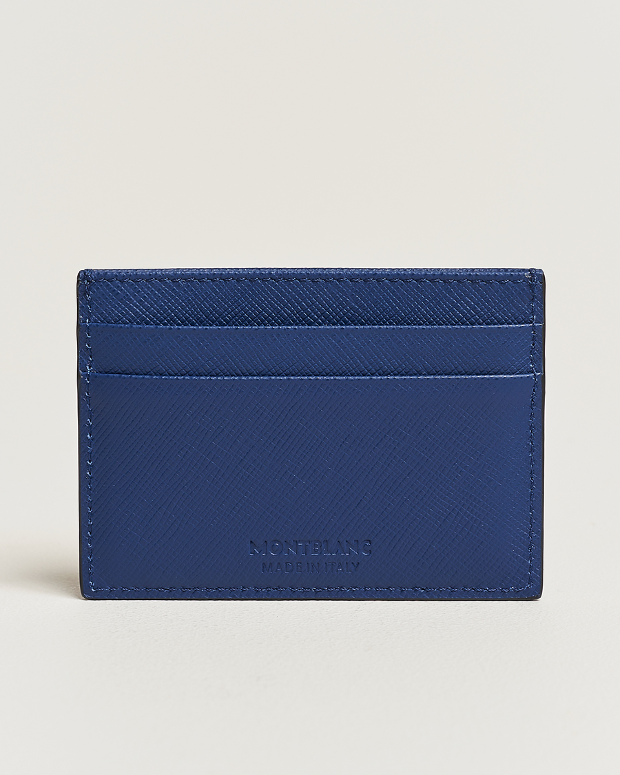 Uomini | Accessori | Montblanc | Sartorial Card Holder 5cc Blue