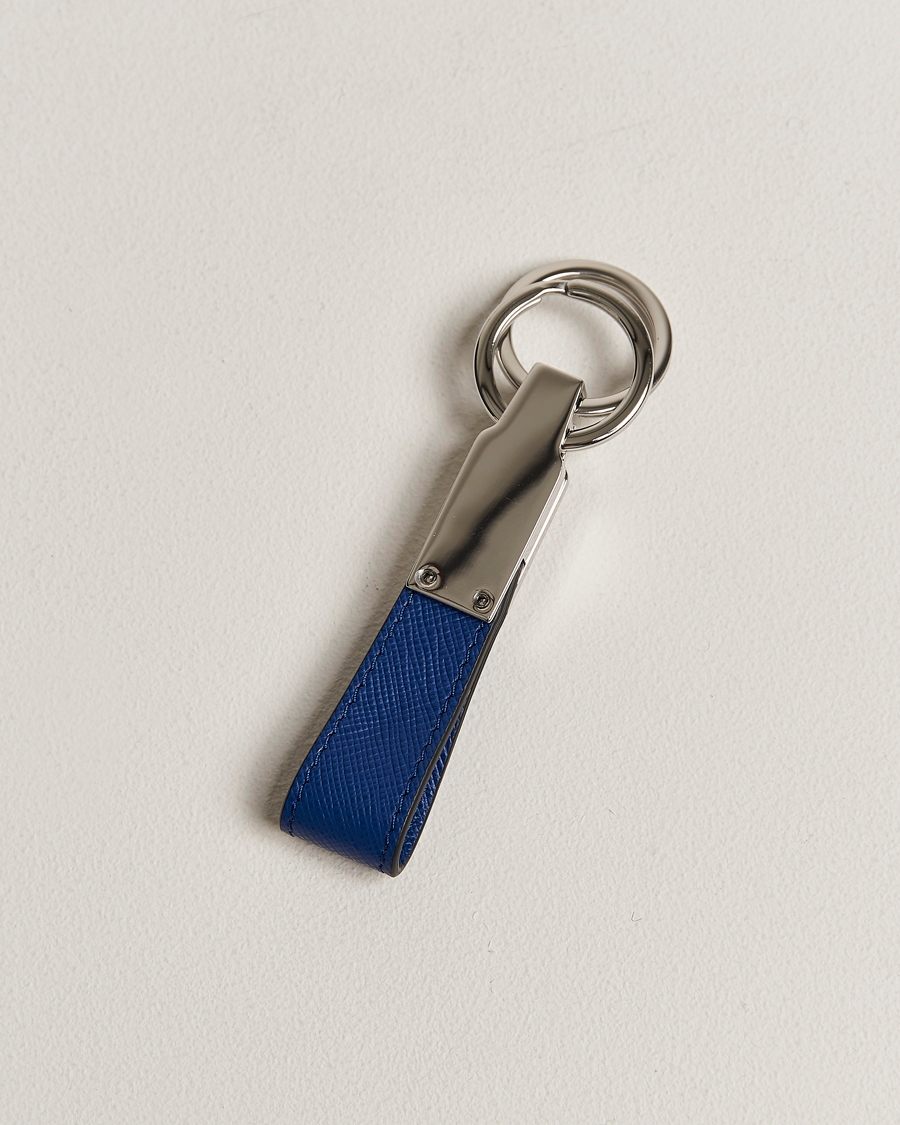 Uomini |  | Montblanc | Sartorial Loop Key Fob Blue