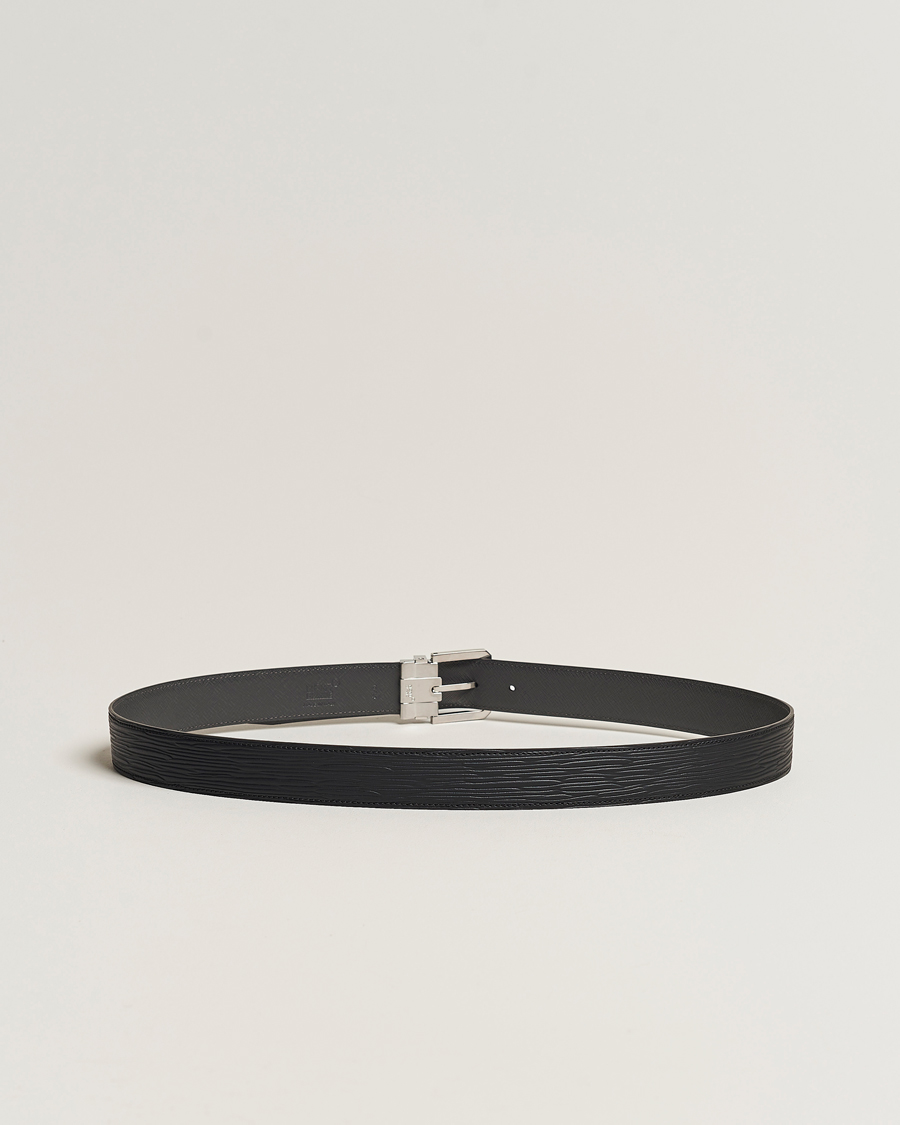 Uomini | Accessori | Montblanc | 35mm Leather Belt Black