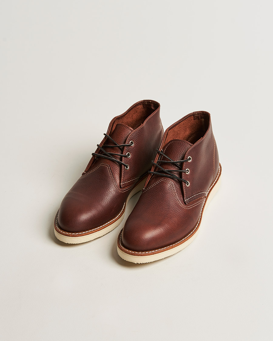 Uomini |  | Red Wing Shoes | Work Chukka Briar Oil Slick Leather