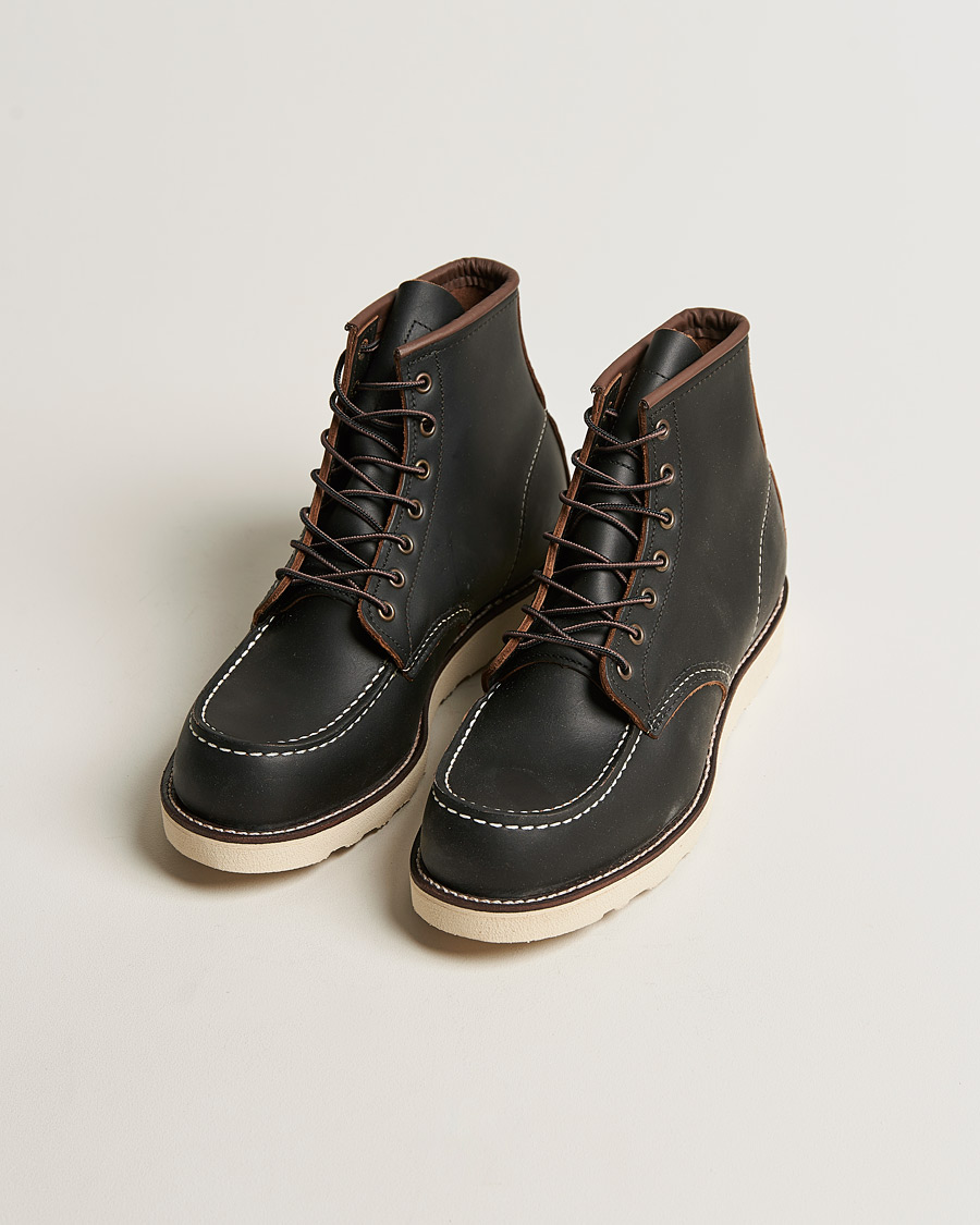 Uomini | Stivali neri | Red Wing Shoes | Moc Toe Boot Black Prairie