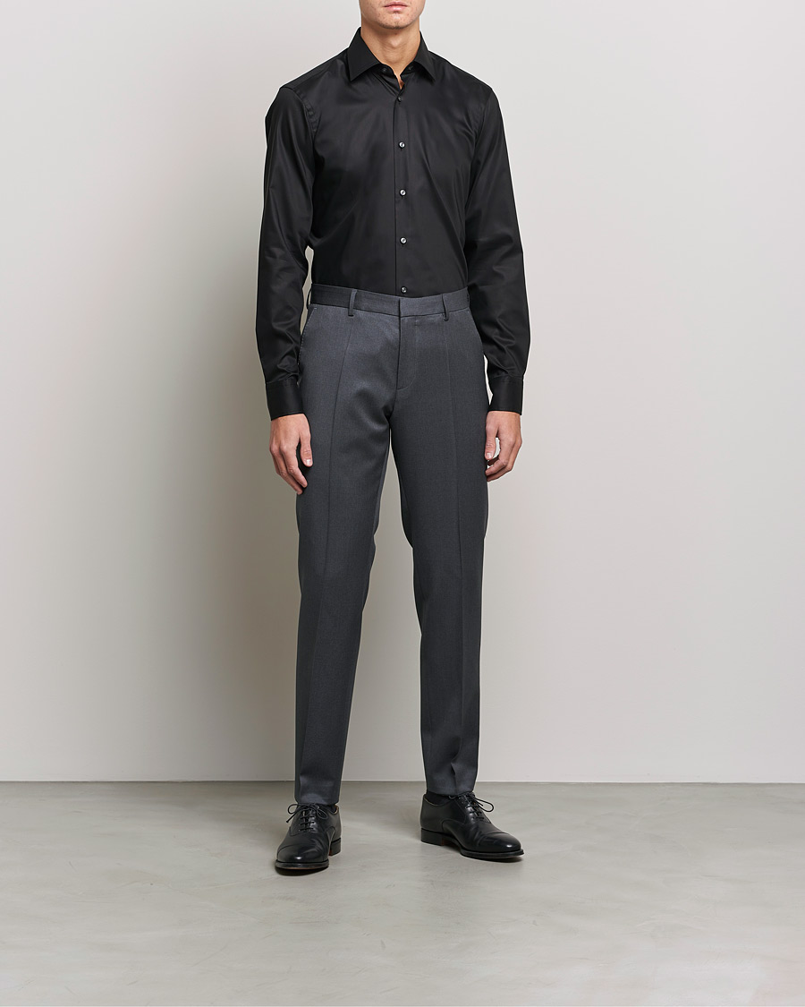 Uomini | Formale | BOSS BLACK | Joe Regular Fit Shirt Black