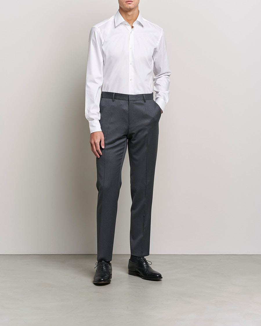 Uomini | Formale | BOSS BLACK | Joe Regular Fit Shirt White