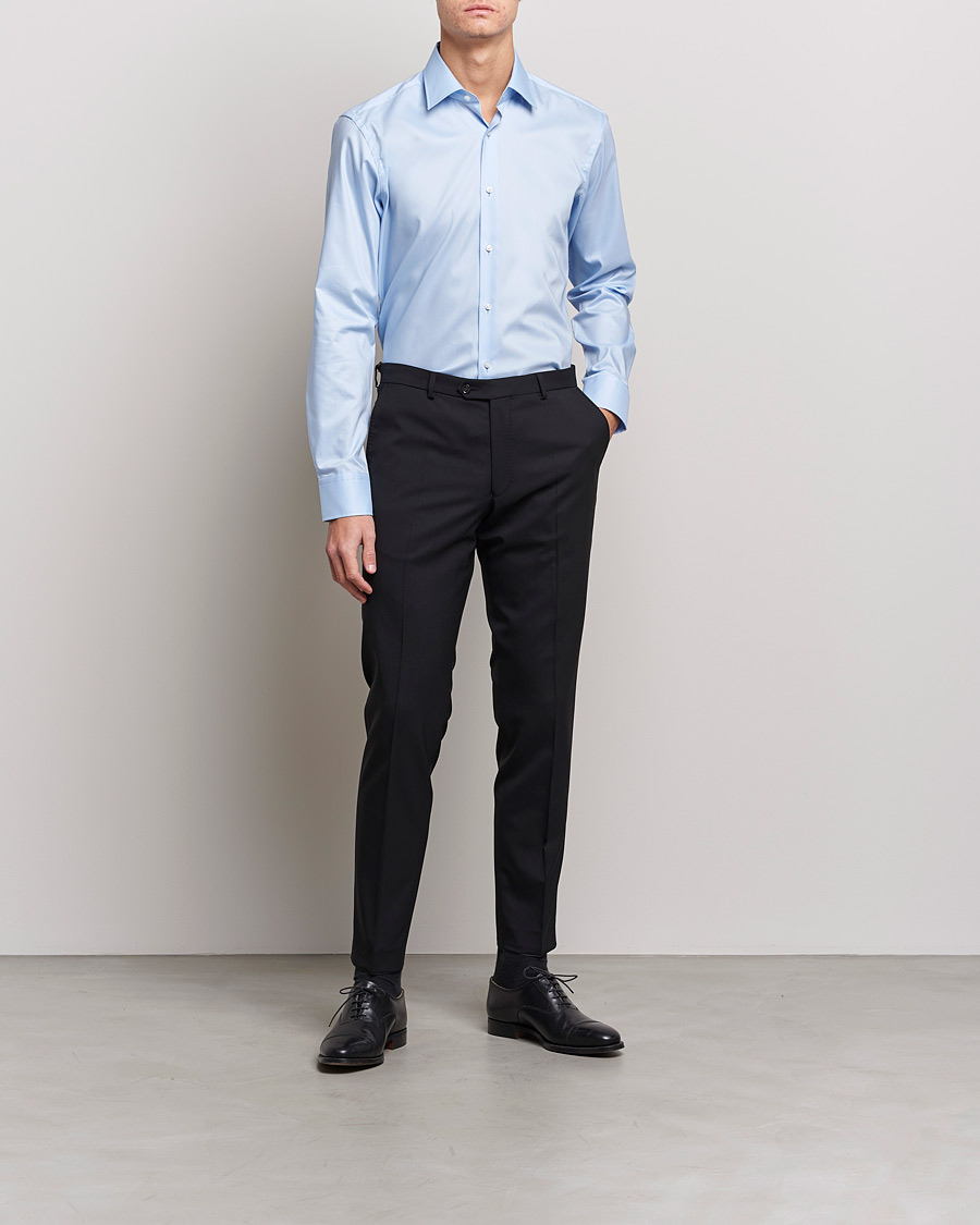 Uomini | Camicie | BOSS BLACK | Joe Regular Fit Shirt Light Blue