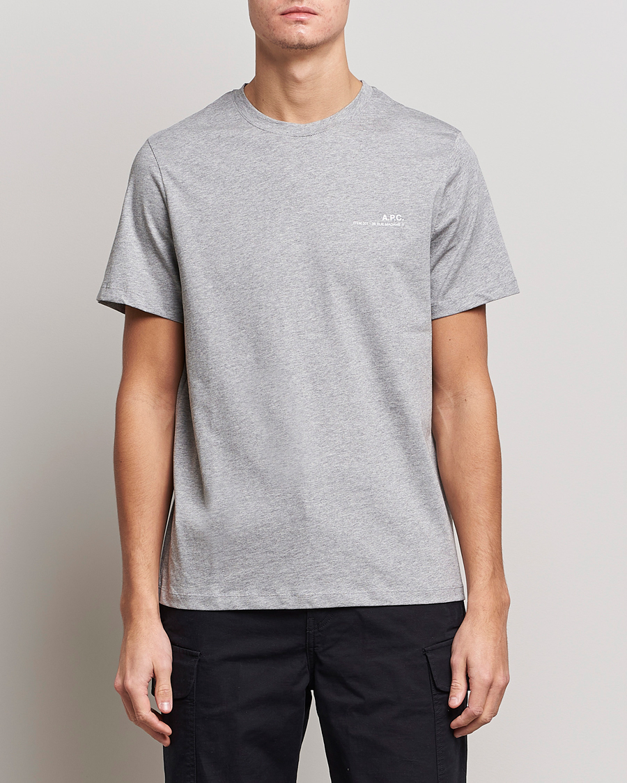 Uomini | Contemporary Creators | A.P.C. | Item T-Shirt Heather Grey