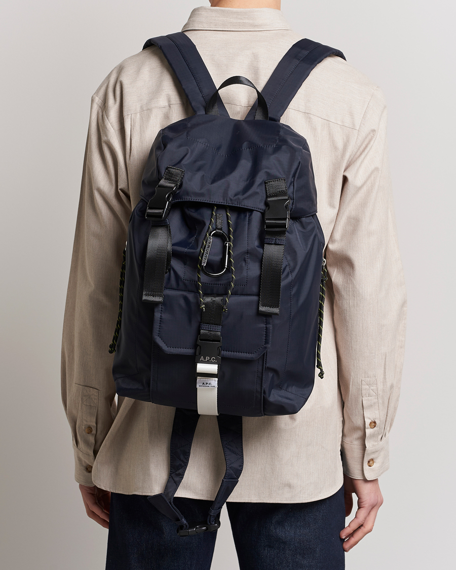 Uomini | Accessori | A.P.C. | Trek Backpack Dark Navy