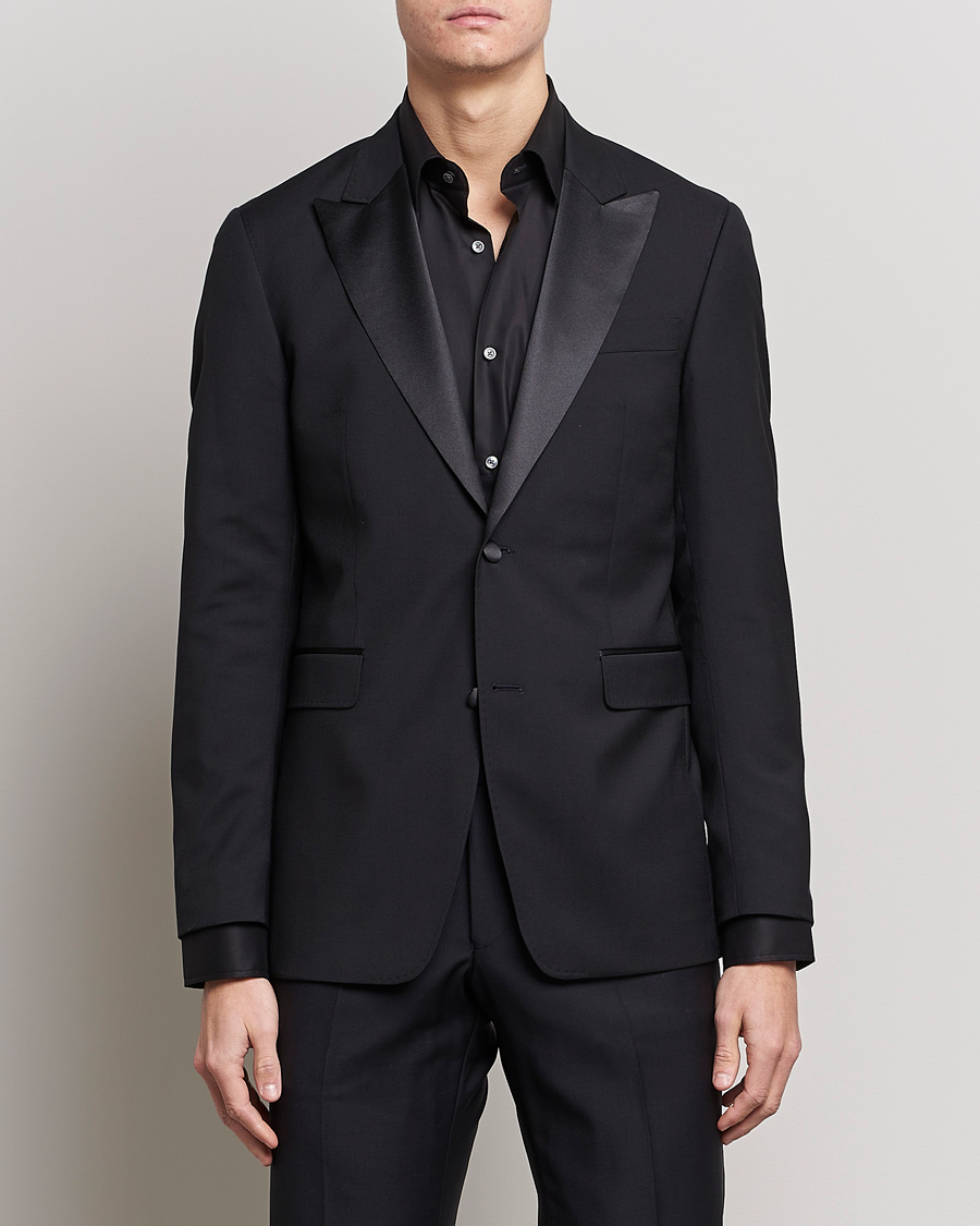 Uomini | Tiger of Sweden | Tiger of Sweden | Justin Tuxedo Blazer Black