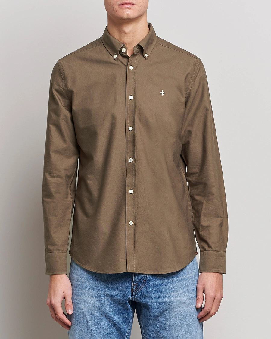 Uomini |  | Morris | Douglas Oxford Shirt Brown